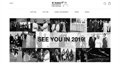 Desktop Screenshot of dubaifilmfest.com